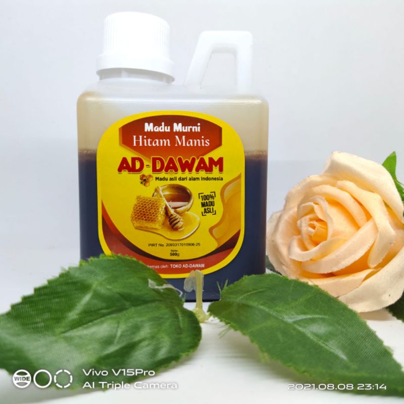 

Madu Murni Asli 1kg Tava Grade A Nektar Bunga 100% Alami AD DAWAM Honey 100%asli original