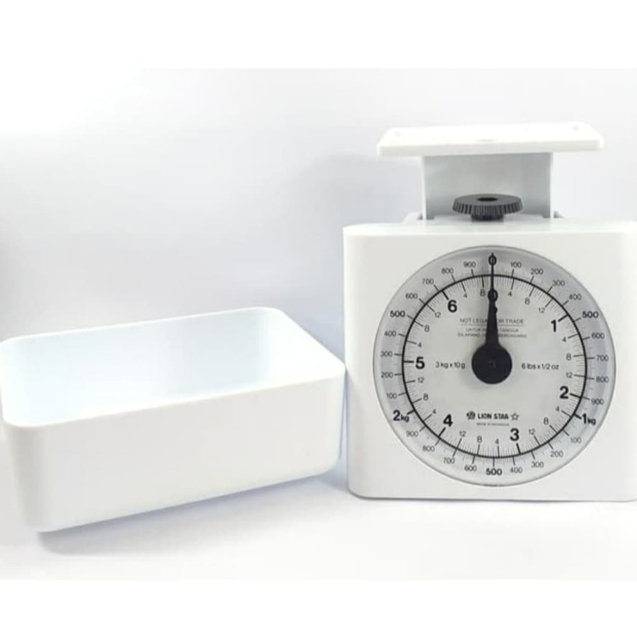 Timbangan Dapur 3 kg Lion Star KS 4 Kitchen Scale Kue Kopi Susu KS4