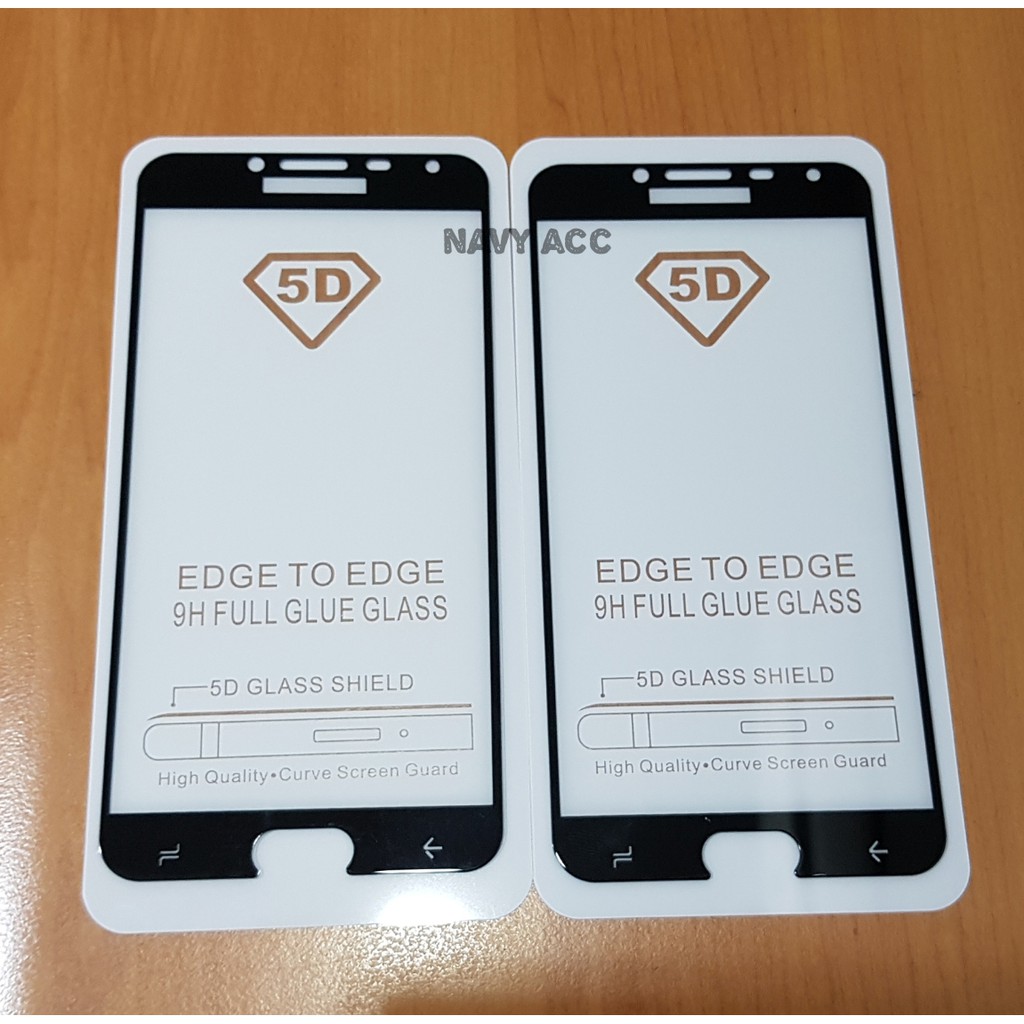 Tempered Glass Full Cover 5D Samsung J4 - Tempered Full Cover J4 2018