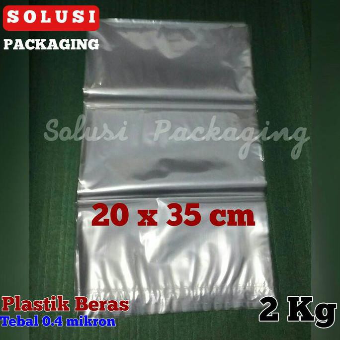 PLASTIK BERAS 2KG/KANTONG BERAS/KARUNG BERAS/SAK