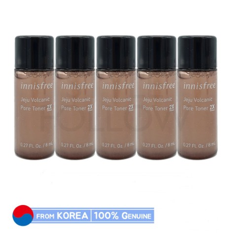innisfree Jeju Volcanic Pore Toner 2X 8ml / TONER INNISFREE ORIGINAL