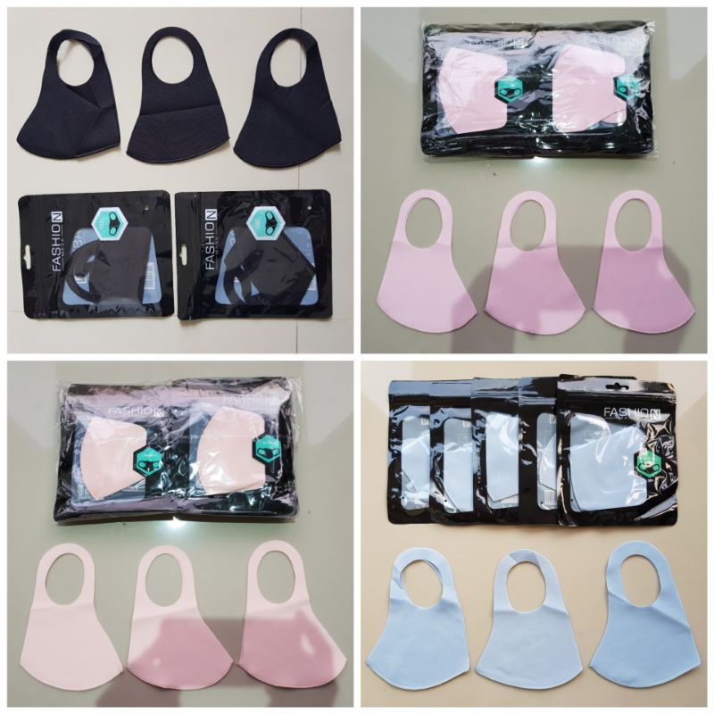 Masker Fashion Scuba Dewasa Impor Bisa Dicuci 12buah Kulakan Grosir
