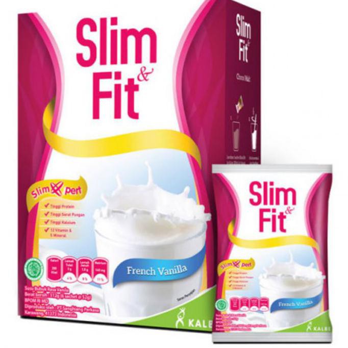 

[[BISA COD]] SUSU SLIM & FIT COKLAT 6X54GR - Vanila TERUJI Kode 1383