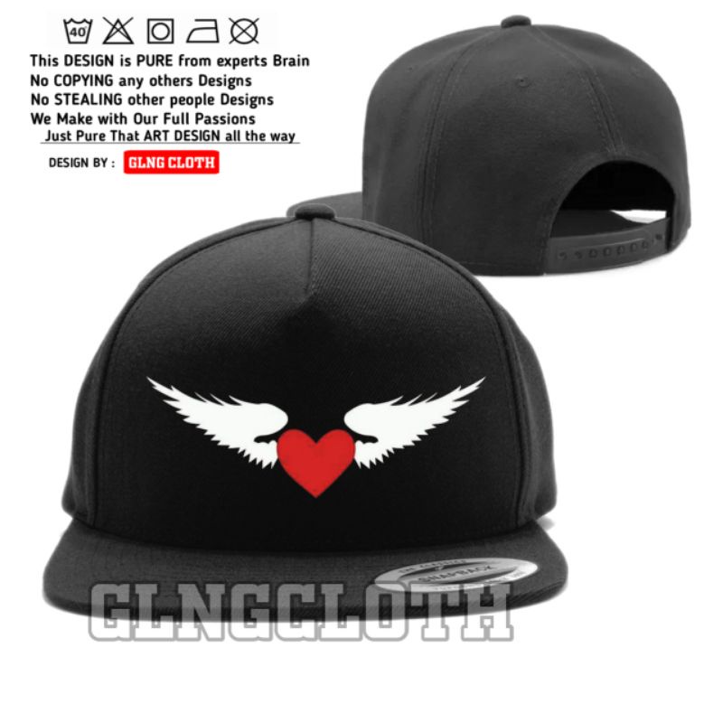 Topi Dewa 19 Sayap Snapback