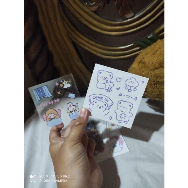 

stiker selembar harga murah dan terjakau lucu dan esetok