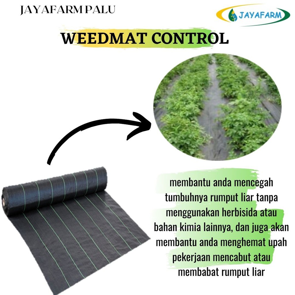 WEEDMAT CONTROL HIDROPONIK