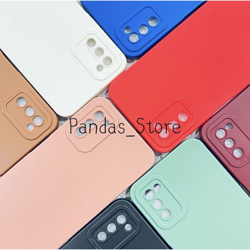 Softcase Pro Camera Samsung A03s Candy Case Full Color 3D Silikon TPU