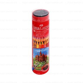

Pensil Warna Faber Castell 24 L Classic Tin Round Kaleng Bulat Mewarnai Gambar