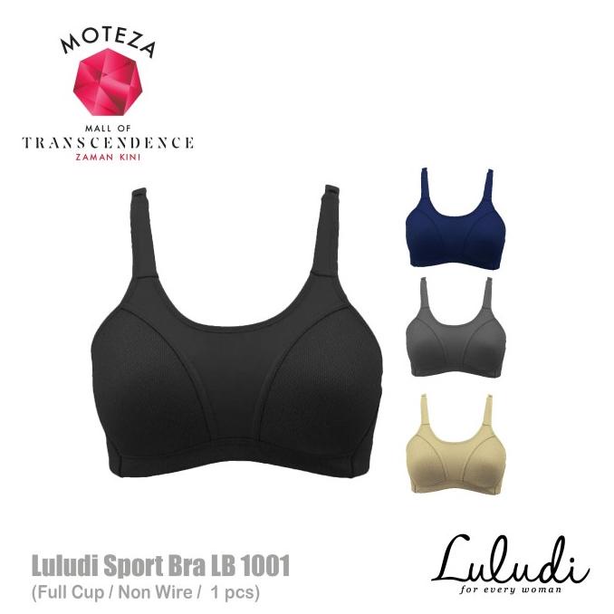 Luludi Active Sport Bra by Wacoal - LB 61001 - Non Wire (Tanpa Kawat)
