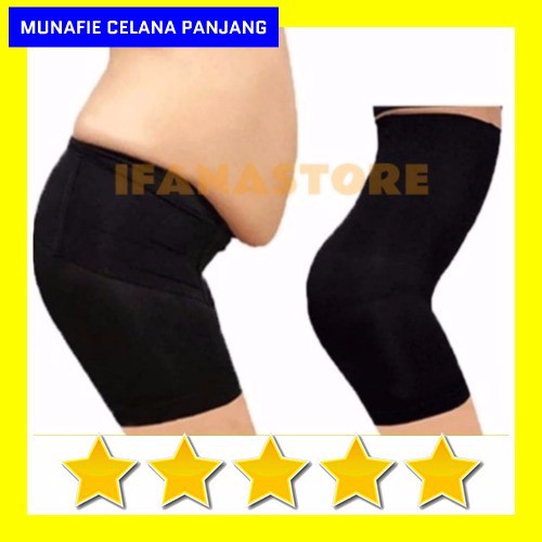 [TERLARIS!] KORSET MUNAFIE SLIMMING PANTS | CELANA PELANGSING MUNAFIE PANJANG ORIGINAL