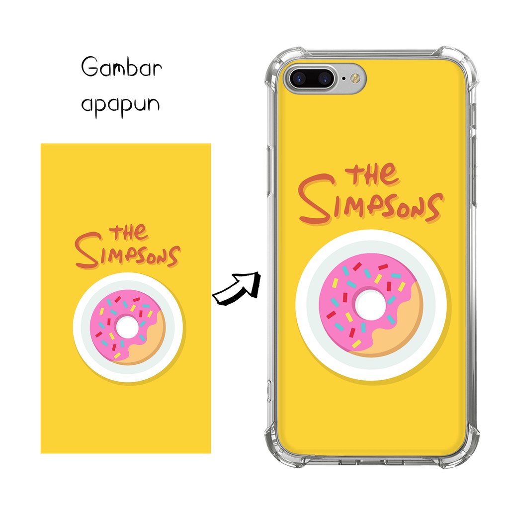Custom Case bahan Softcase/Anticrack/Blackmatte (custom Foto/Desain Favorit kamu)