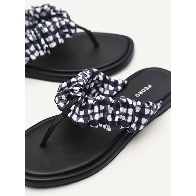 SANDAL JEPIT PEDRO WANITA ORIGINAL CASUAL BRANDED ASLI HITAM PW014