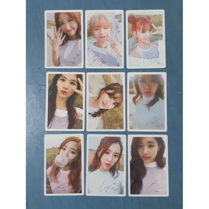 TWICE - TWICECOASTER LANE 1 PHOTOCARD NAYEON JEONGYEON MOMO SANA JIHYO MINA DAHYUN CHAEYOUNG TZUYU
