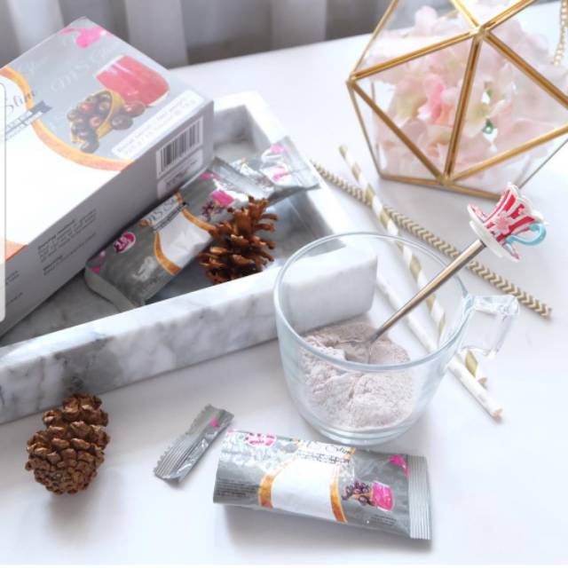 Ms Slim Black Plum Powder Drink Ms Glow/Susu Diet Ms Glow