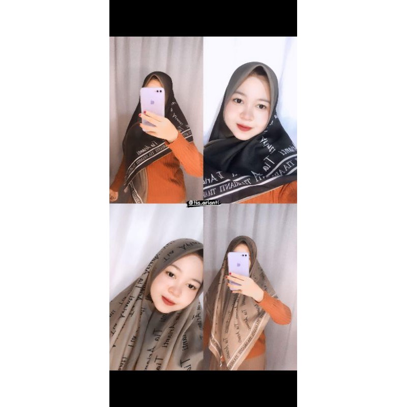 Hijab nama sendiri bisa request nama hijab voal superfine