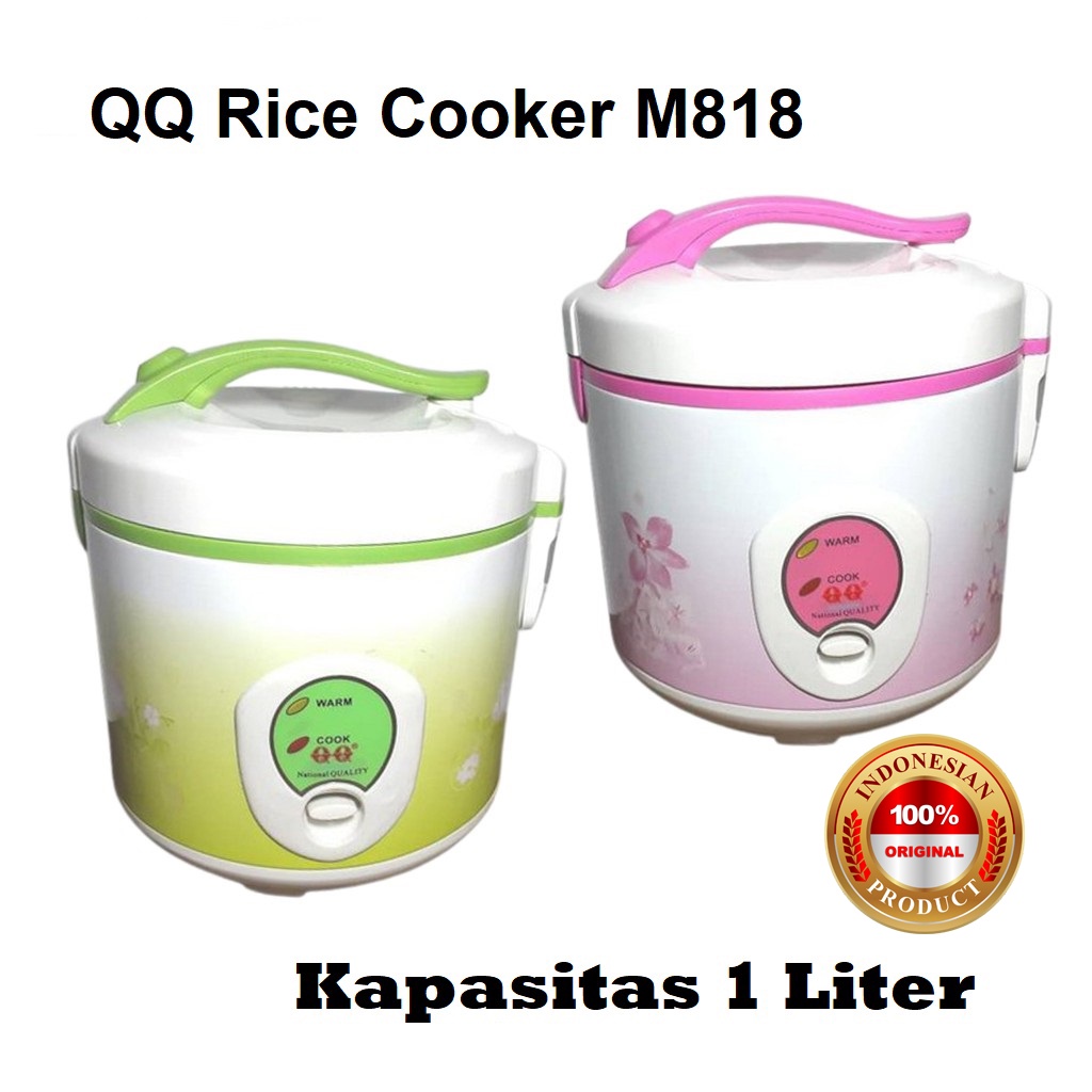 QQ Rice Cooker Penanak Nasi M 818 Magic Com 1 LITER