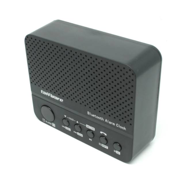 Taffware Jam Alarm Dengan Speaker Bluetooth - BC-01 - Black