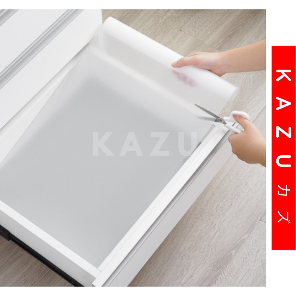 KAZU KHL252 Alas Laci Lemari Meja Kulkas Transparan Non Slip Tahan Air Waterproof Mat