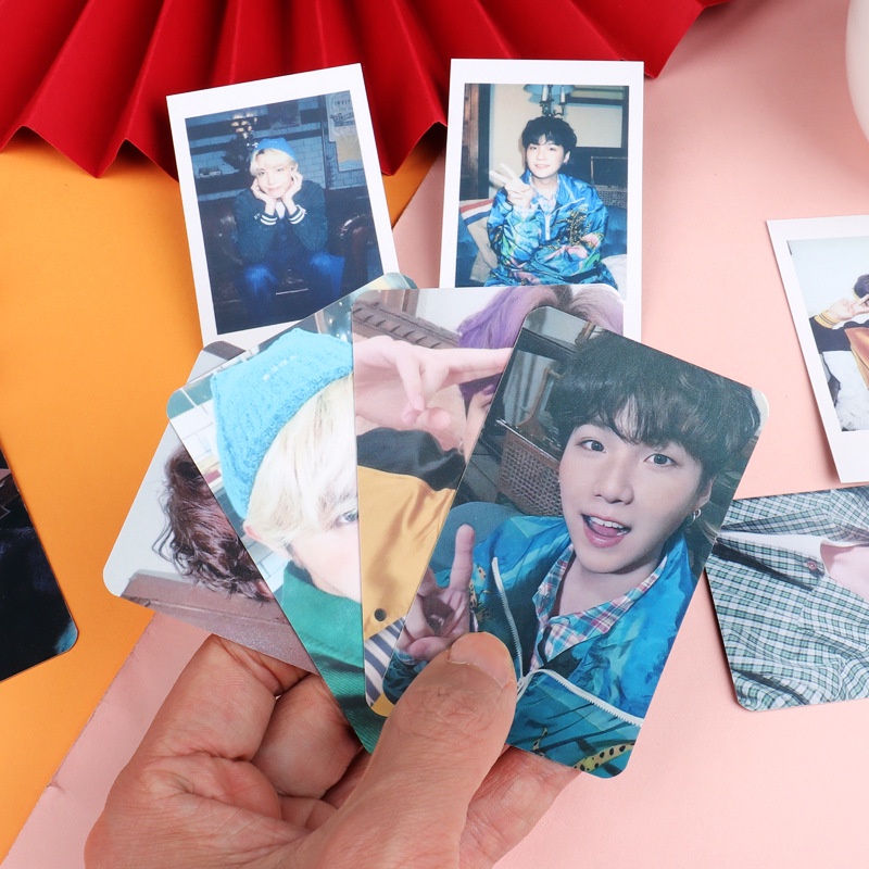 Kartu Lomo Foto BTS Bangtan Boys SUGA JiMin V RM Jin JungKook