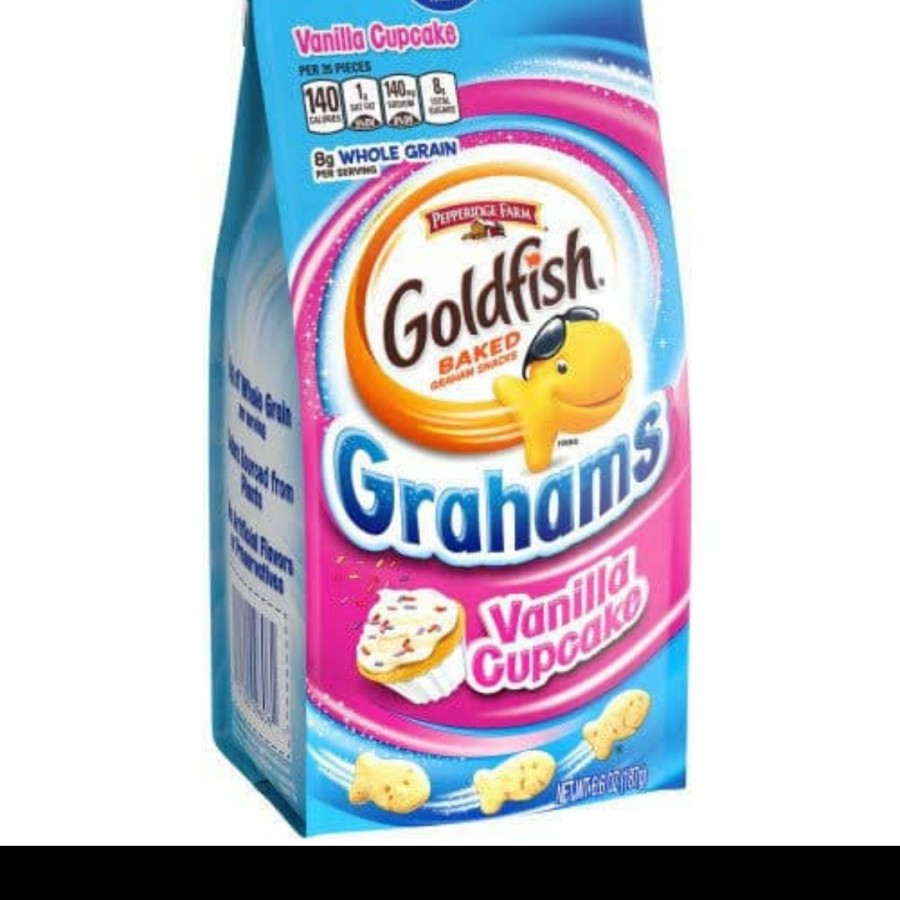 

Biscuit Pepperidge Goldfish Rasa Vanilla Cupcake 187 gram