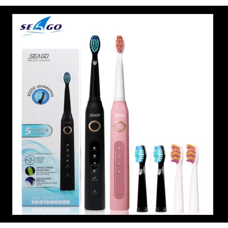 Seago SG507 Electric Sonic Toothbrush - Sikat Gigi Elektrik