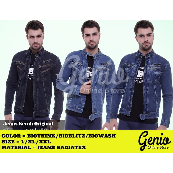 Terkini Jaket Jeans Pria Style Korea Jaketjeans Nudie Jeans Billy Deep Indigo Denim