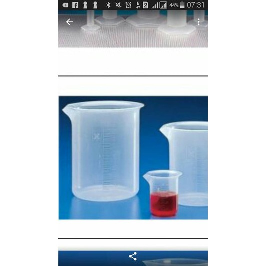 beker gelas plastik 500 ml