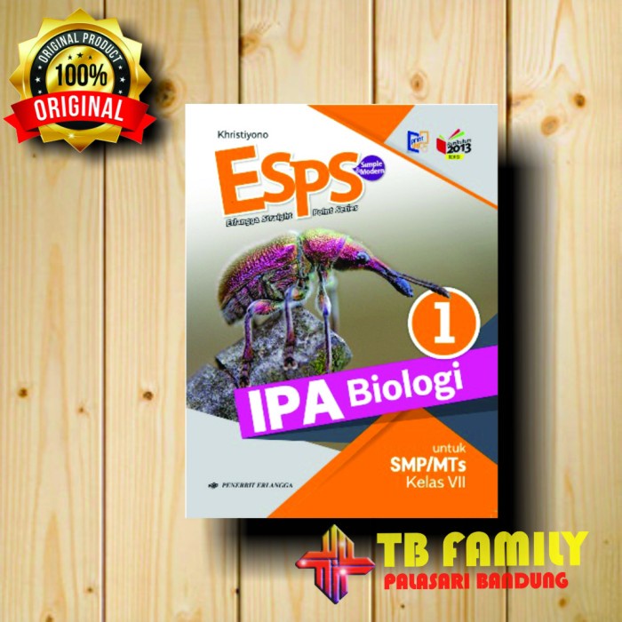 Buku ESPS Ipa Biologi SMP Kelas 7 penerbit ERLANGGA