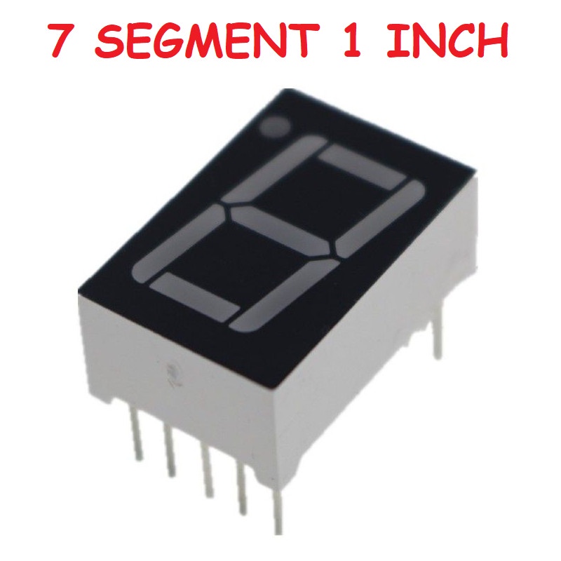 Seven Segment LED 7 Segmen  Warna Merah