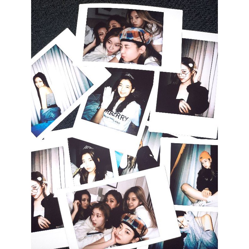 [RESTOCK] ryujin polaroid, ITZY polaroid (unofficial)