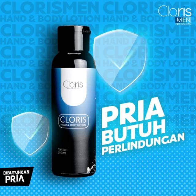 Cloris Lotion / Hand Body Memutihkan Kulit Pria