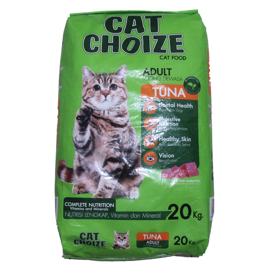 [GOSEND] Makanan kucing Cat Choize 20kg catChoize 20 kg Dryfood