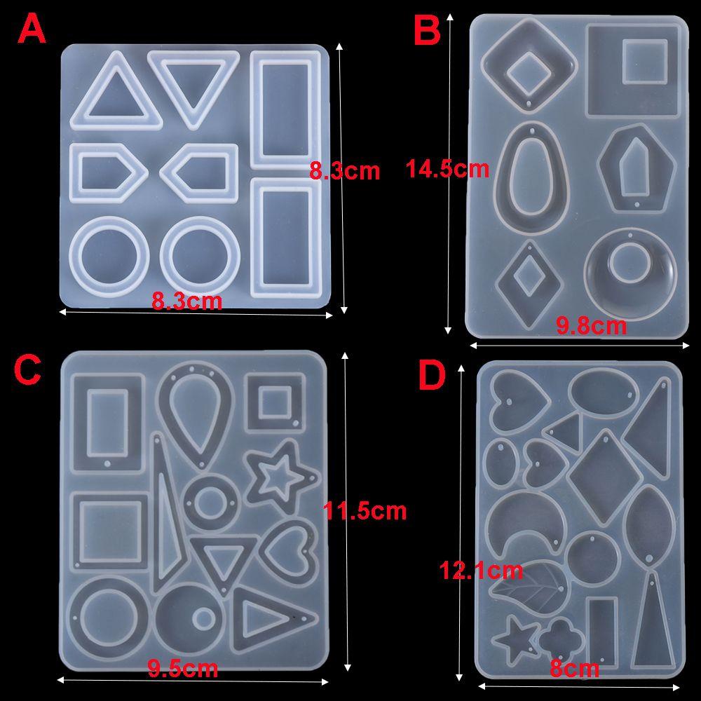 R-flower Resin Mold Tools Pembuatan Perhiasan Kristal Epoxy UV