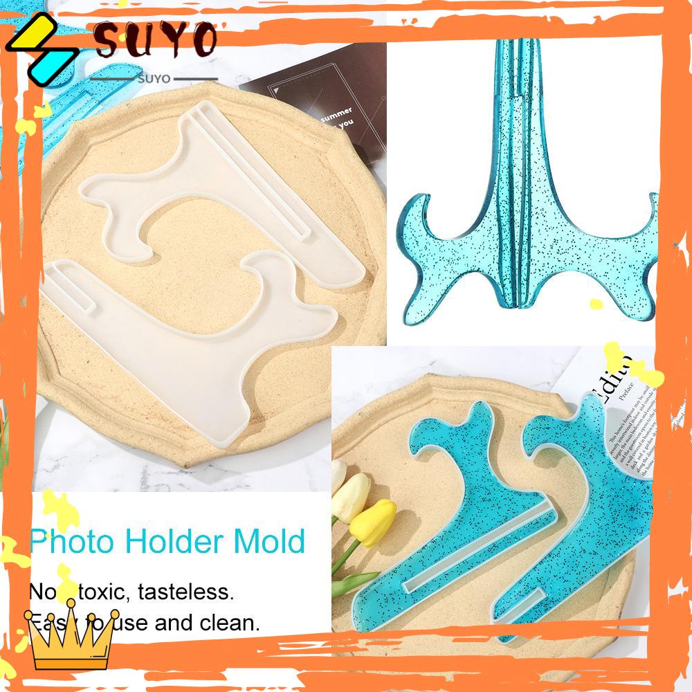 Suyo 2pcs Cetakan Resin Epoksi Untuk Membuat Frame Foto