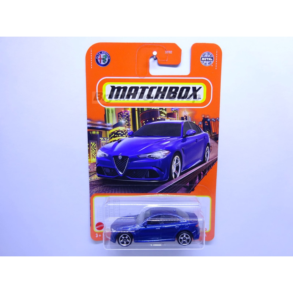 Matchbox 2016 Alfa Romeo Giulia Biru