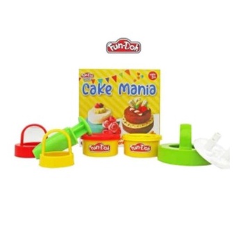 Fundoh 28155 Cake Mania Mainan Edukasi Cetakan Lilin