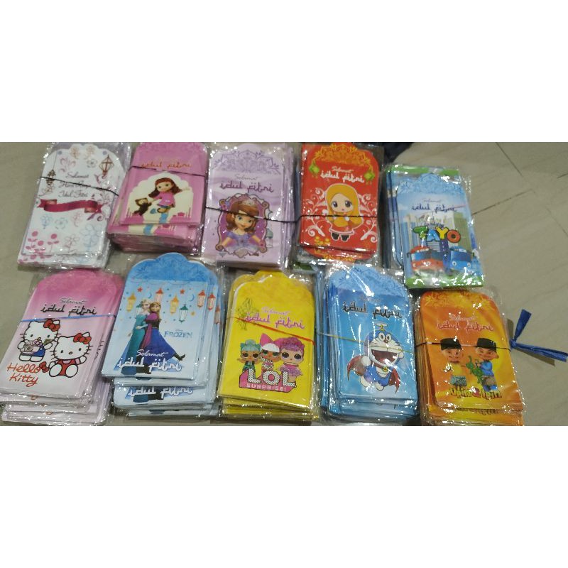 AMPLOP LEBARAN mini isi 10pc