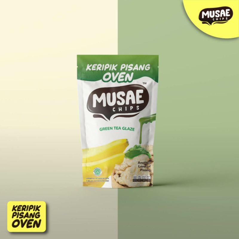 

Keripik Pisang Oven - Musae Chips - Greentea 80g