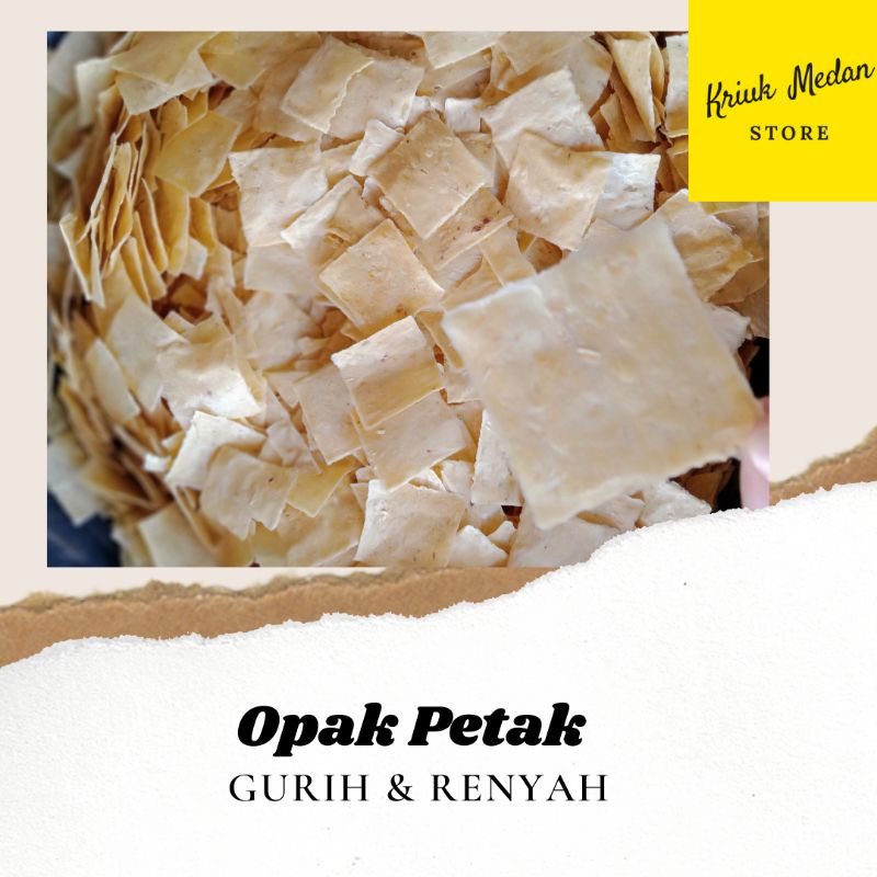 

COD - Opak Petak / Opak Mentah 250 Gram - 1 Kg