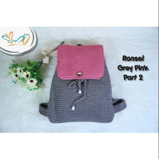 ErmyBag Grey Pink