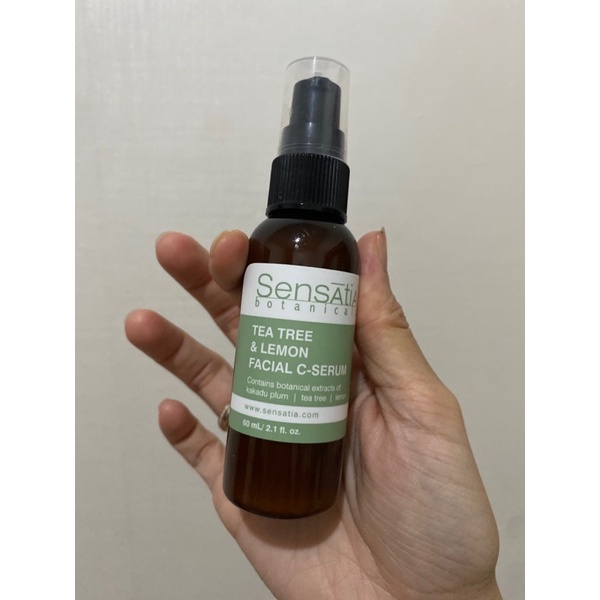 preloved - sensatia botanicals tea tree & lemon c serum