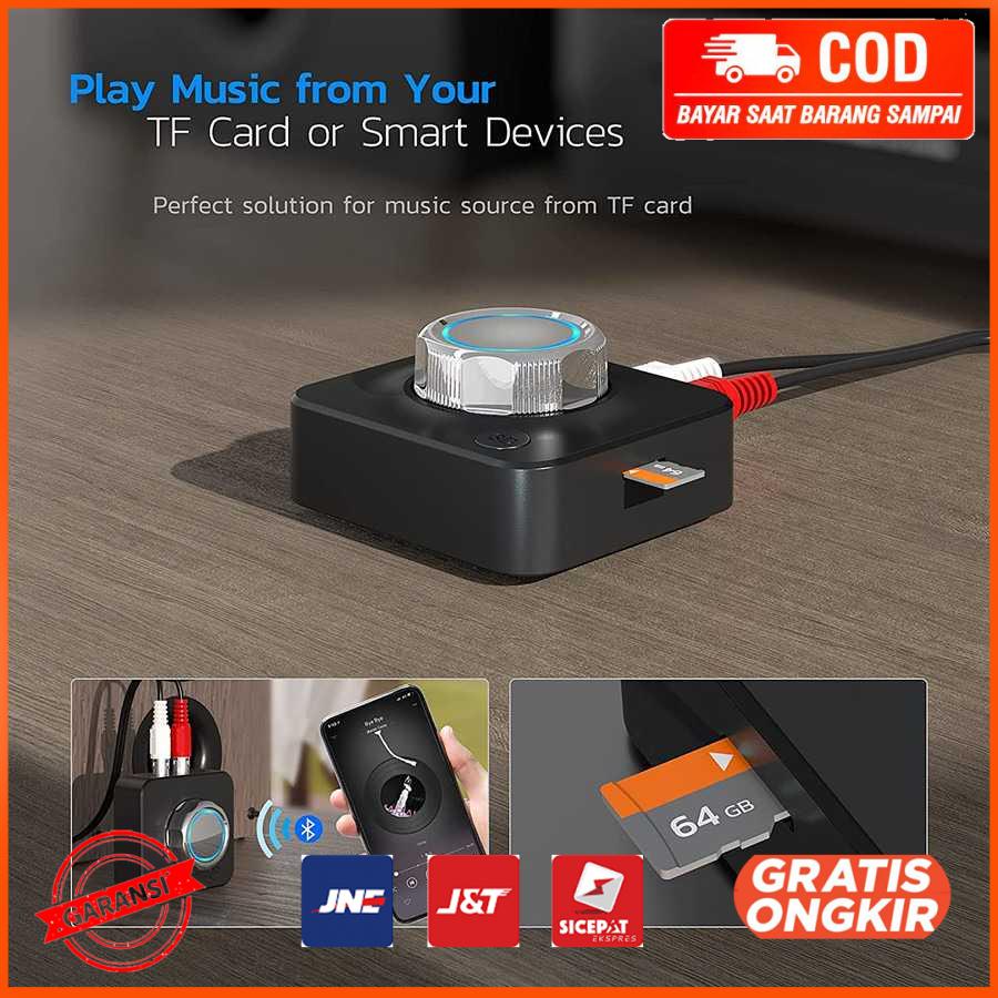 Wireless Audio Receiver Bluetooth 5.0 TF Card RCA AUX C39
