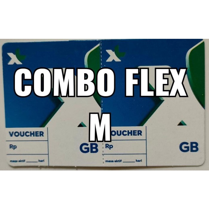 Voucher XL Combo Flex paket M (1+)