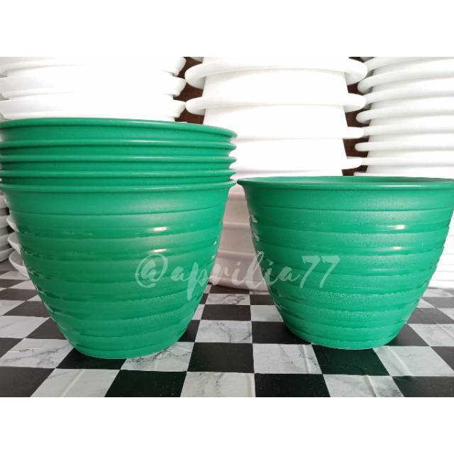  Pot  tawon  18cm hitam  hijau coklat bata Shopee Indonesia