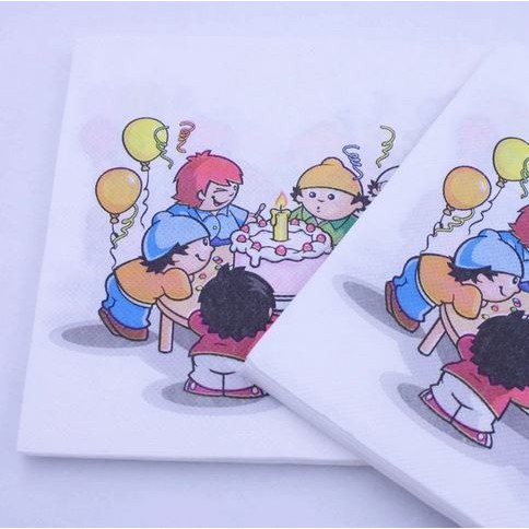 Decoupage Napkin - Tissue Decoupage 2Ply HU - Kids Birthday Party