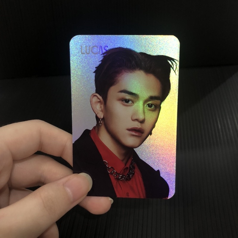 NCT 2020 RESONANCE PT. 2 HOLOGRAM STANDEE LUCAS PHOTOCARD PC