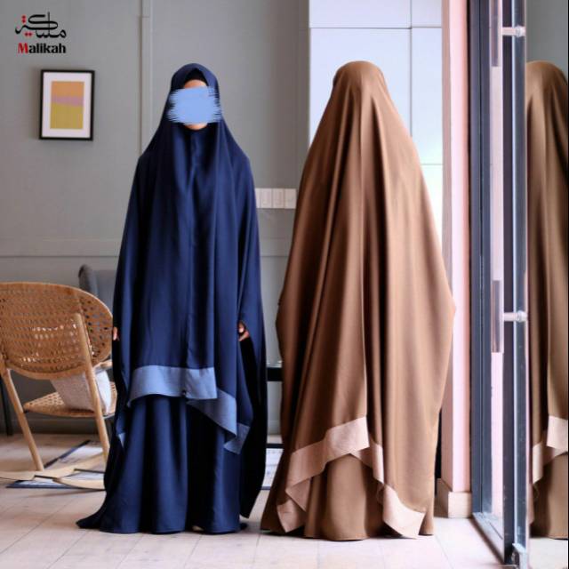 GAMIS SET MARWA | HIJAB SYARI POLOS MALIKAH