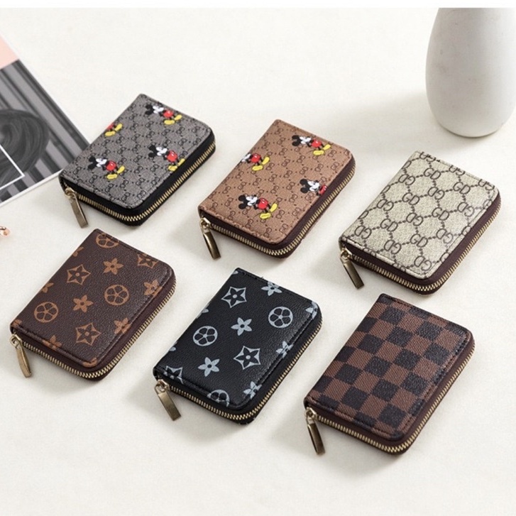 ONLYONE12 Dompet Mini Motif / Wallet Mini Motif / Dompet Uang Koin Kartu Muat Banyak / Dompet Wanita Motif Terbaru