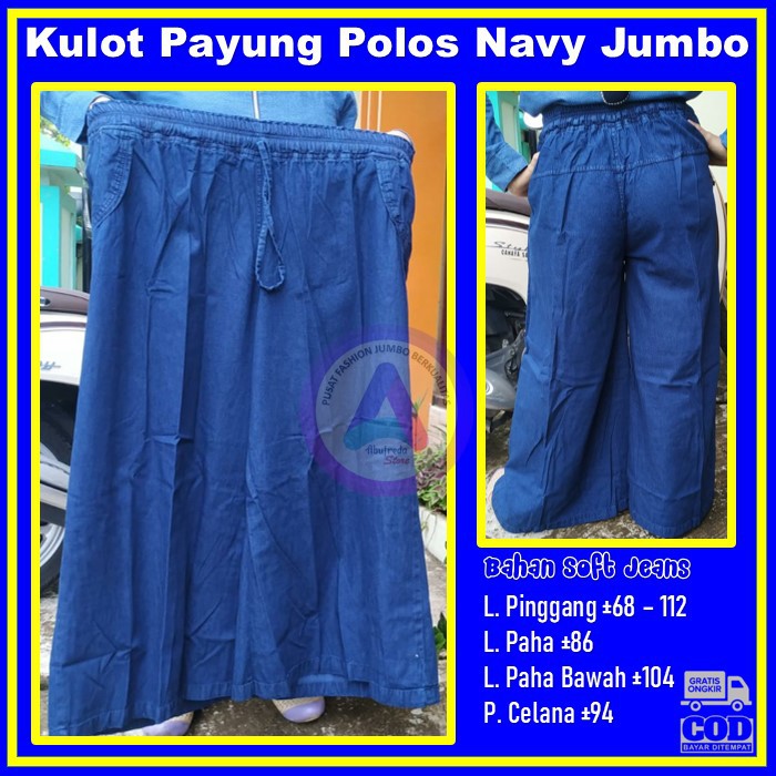 Celana Pants Kulot Jeans Jins Levis Panjang Jumbo Big Size Wanita Cewek Cewe Perempuan Murah NVY01