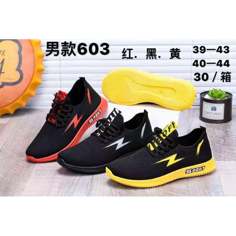 new Arrival sepatu slip on pria #603#